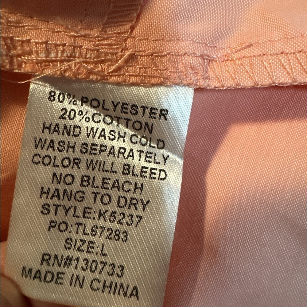Umgee Coral Puff Sleeve Blouse - Picture 6 of 6
